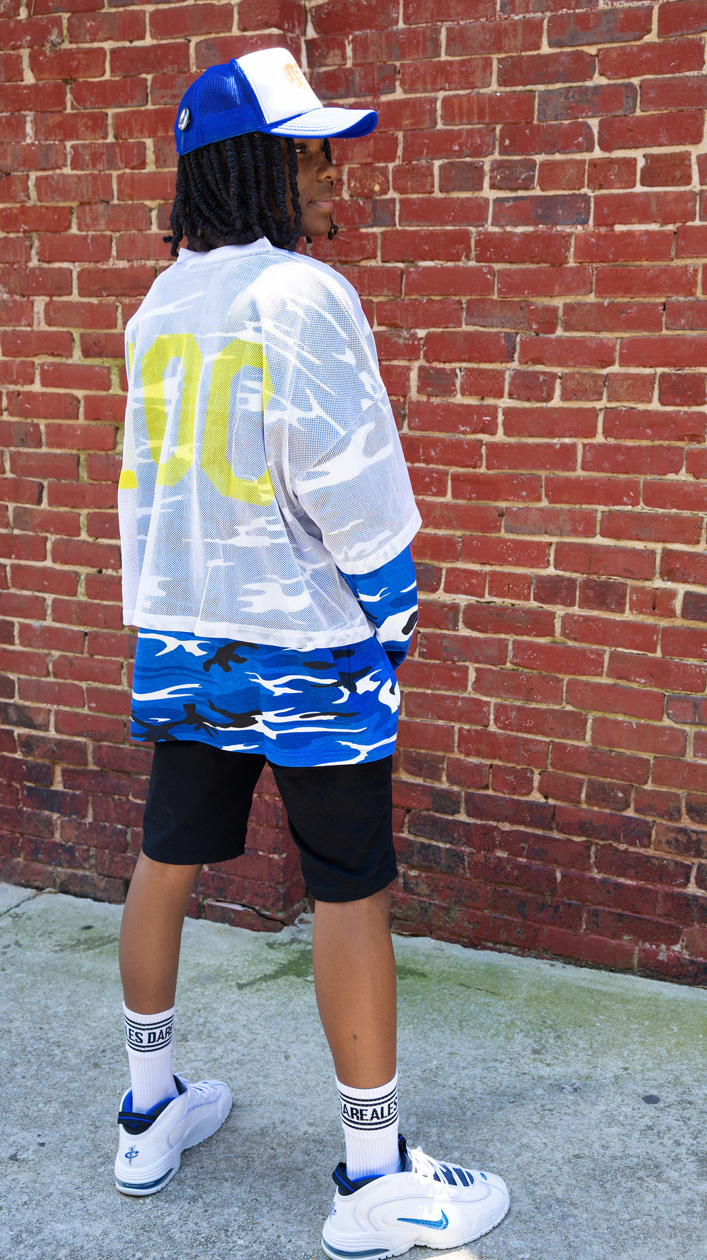100 Jersey in white