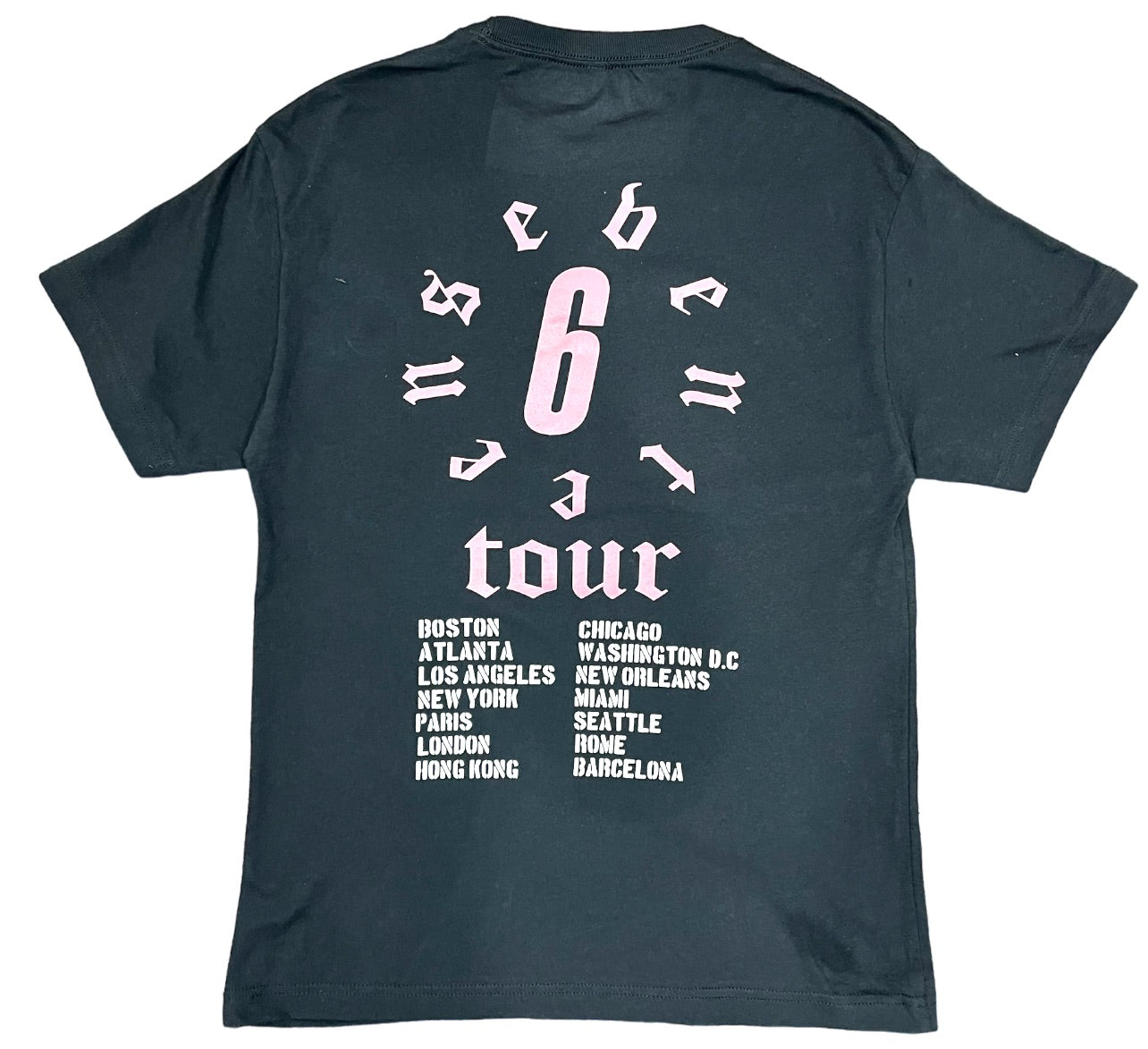 6Seventeen Tee (Black/Pink)