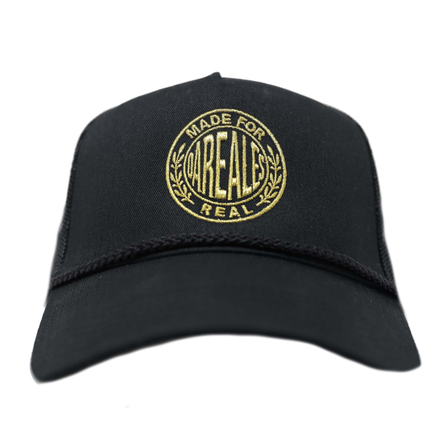 Crest Logo Cap - Black