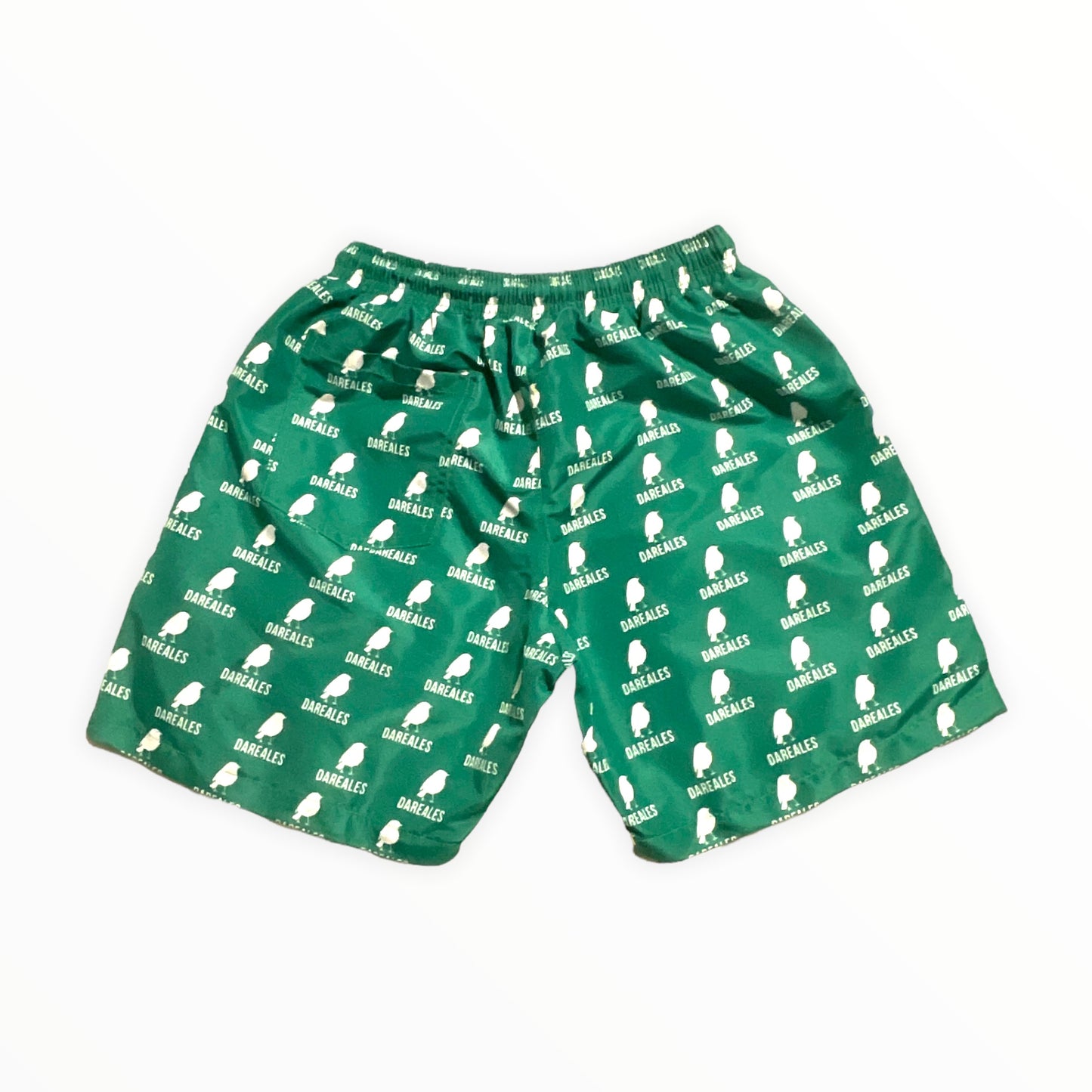 Monogram swim shorts (Green)