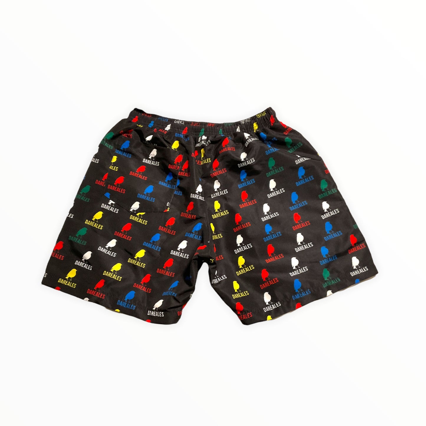 Monogram swim shorts (BLACK)