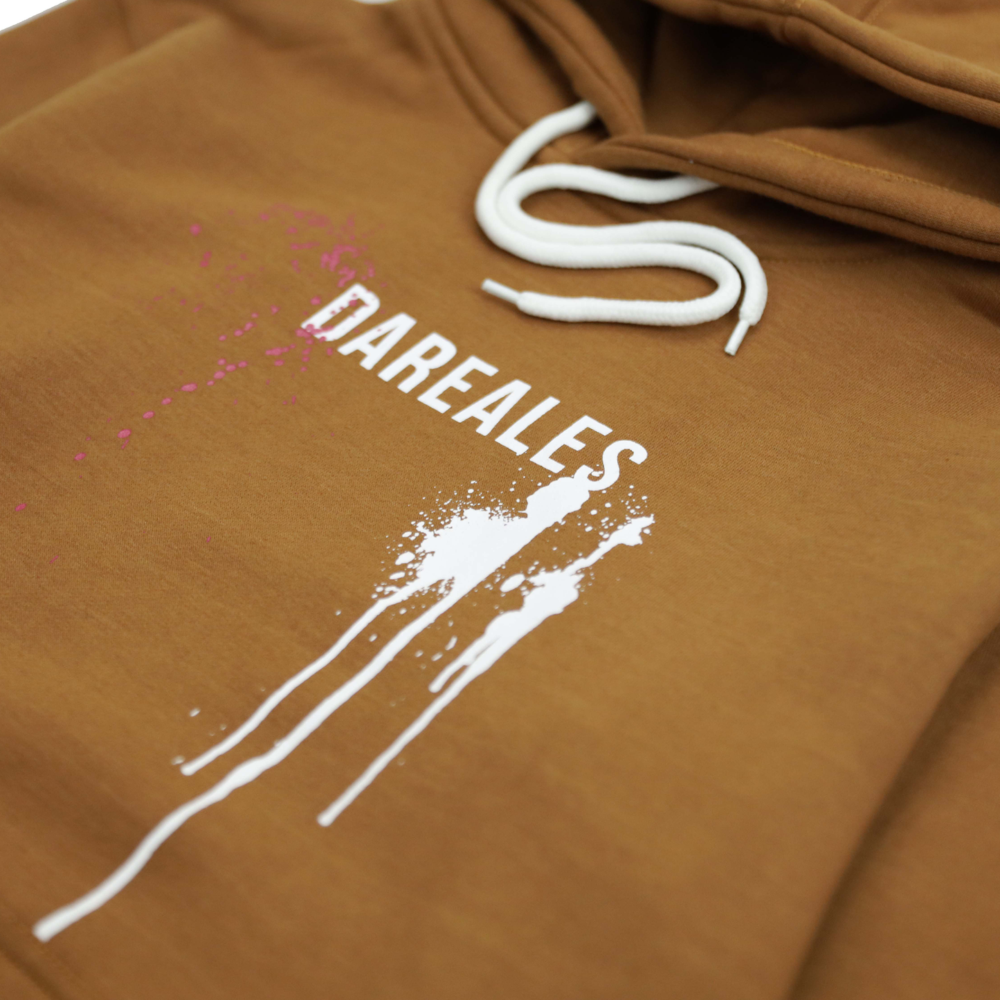Tan Splatter Hoodie