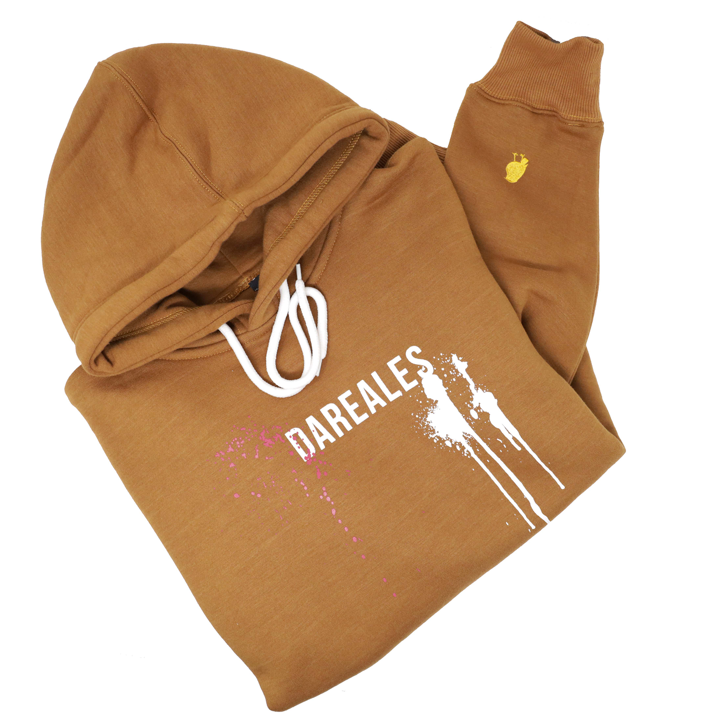 Tan Splatter Hoodie