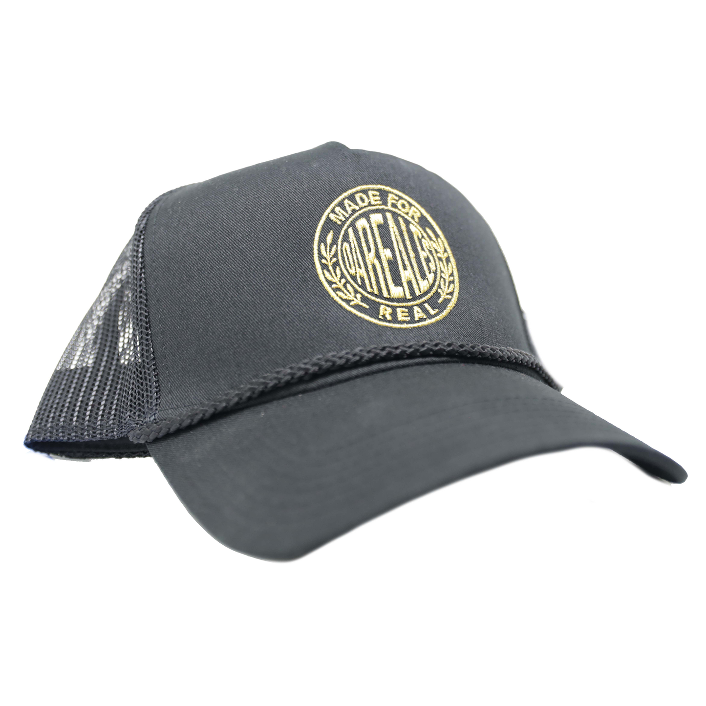 Crest Logo Cap - Black