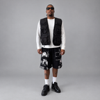 Blueprint 82 Graphic Shorts — Black