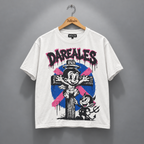 DAREALES “Saving Grace” Graphic Tee — White