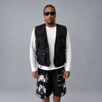 Blueprint 82 Graphic Shorts — Black