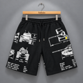 Blueprint 82 Graphic Shorts — Black
