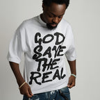 "God Save The Real" Short Sleeve Tee
