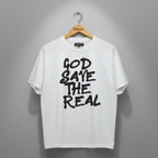 "God Save The Real" Short Sleeve Tee
