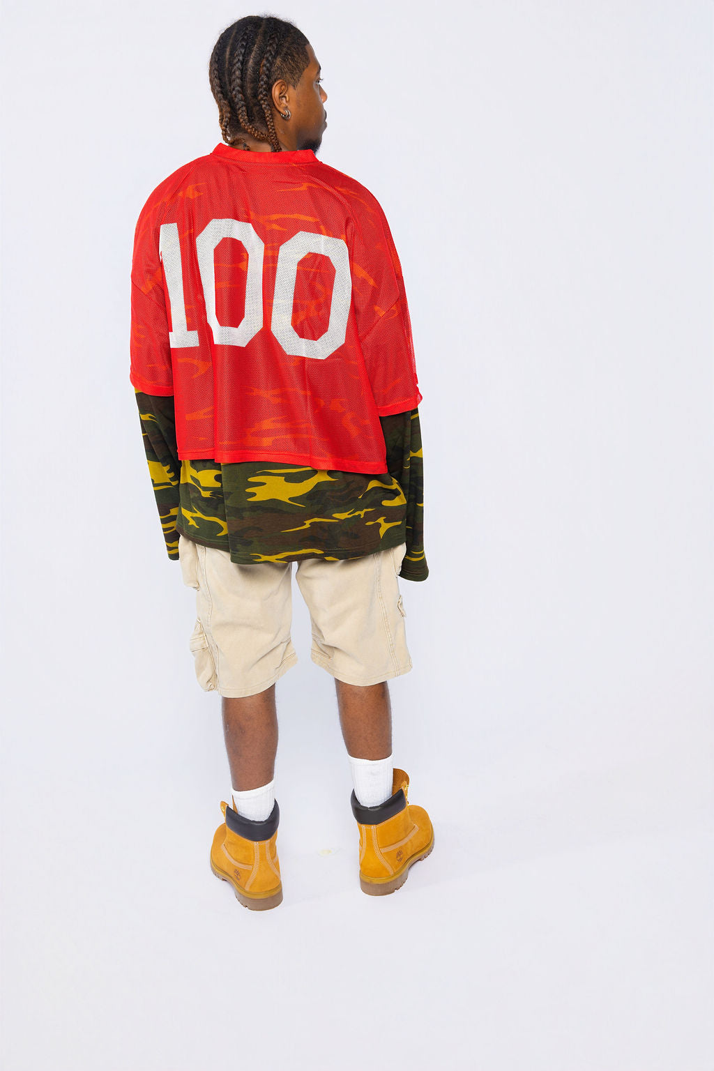 100 Jersey in Red